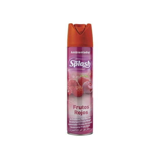 Ambientador Splash Frutos Rojos Spray 300ml 0