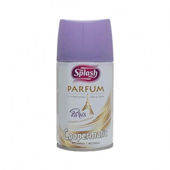 Ambientador Splash Paris Recambio 250ml 0