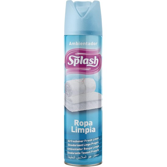 Ambientador Splash Ropa Limpia Spray 300ml 0