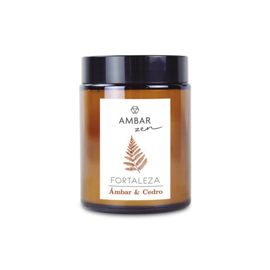 Ambientador Vela Ambar y Cedro 125Gr 0