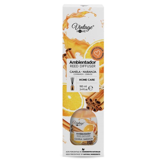 Ambientador Vintage Mikado Canela Naranja 0