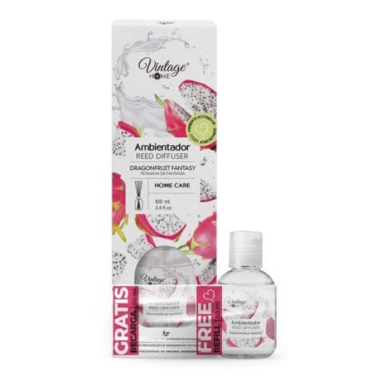 Ambientador Vintage Mikado Dragon Fruit + Recambio 0