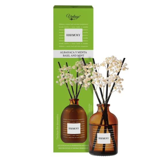 Ambientador Vintage Mikado Harmony Albahaca y Menta 95ml 0