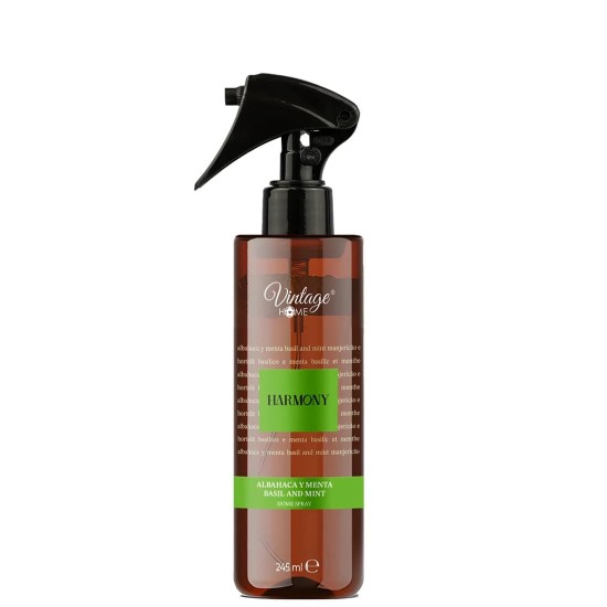 Ambientador Vintage Spray Harmony Albahaca y Menta 245ml 0