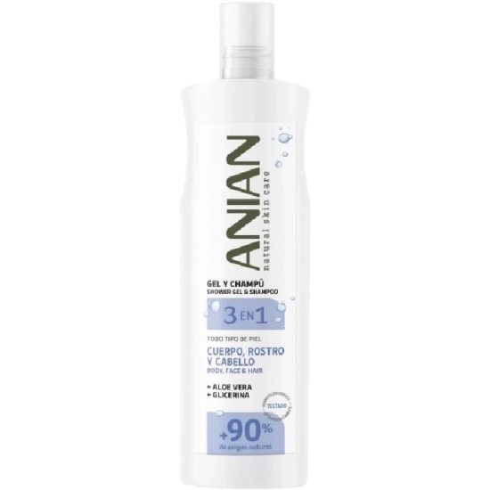 Anian Gel & Champú 3 en 1 250Ml 0