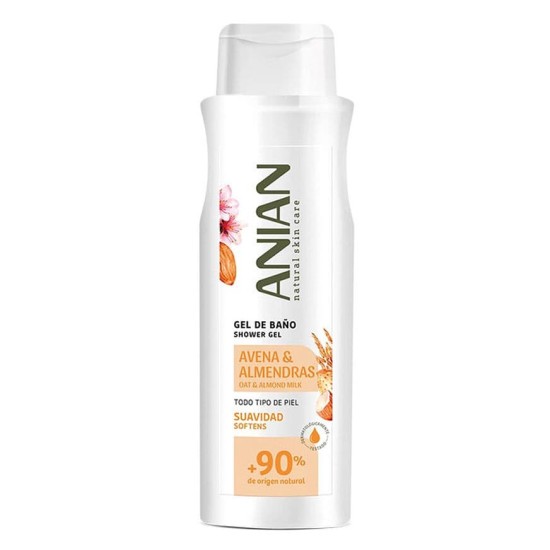 Anian Gel de Baño Avena y Almendras 750Ml 0
