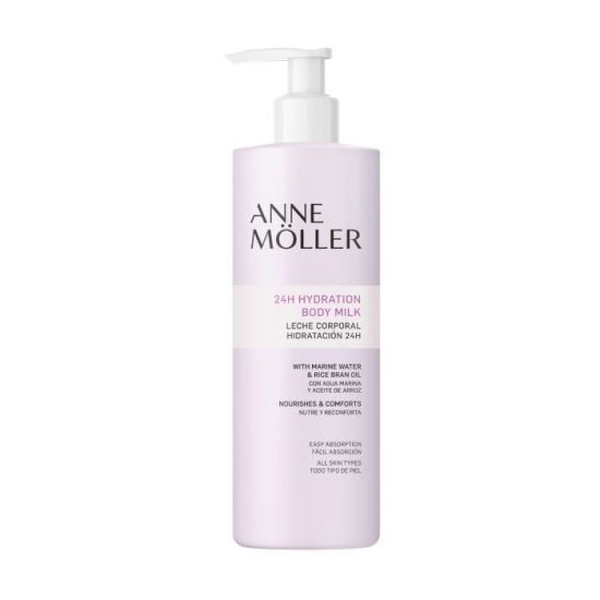 Anne Moller 24H Hydration Body Milk 400Ml 0