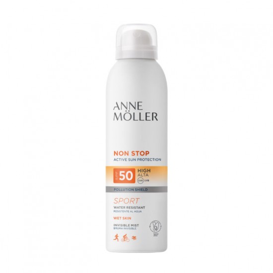 Anne Moller Non Stop Bruma Invisible Spf50 200Ml 0