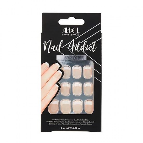 Ardell Nail Addict Classic French 0