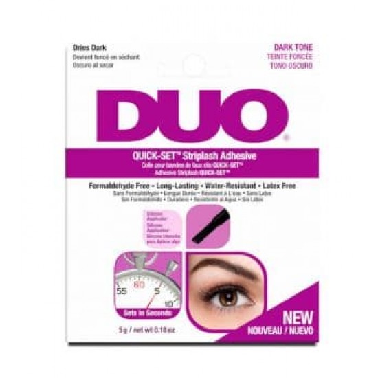 Ardell Duo Pegamento para pestañas Quick-Set Striplash Tono oscuro 0