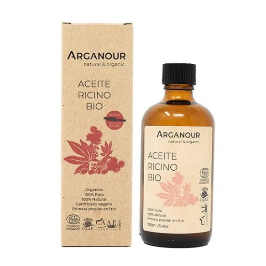 Arganour Aceite De Ricino Bio 100% Puro 100ml 1