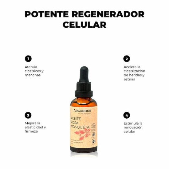 Arganour Aceite Rosa Mosqueta 50ml 1