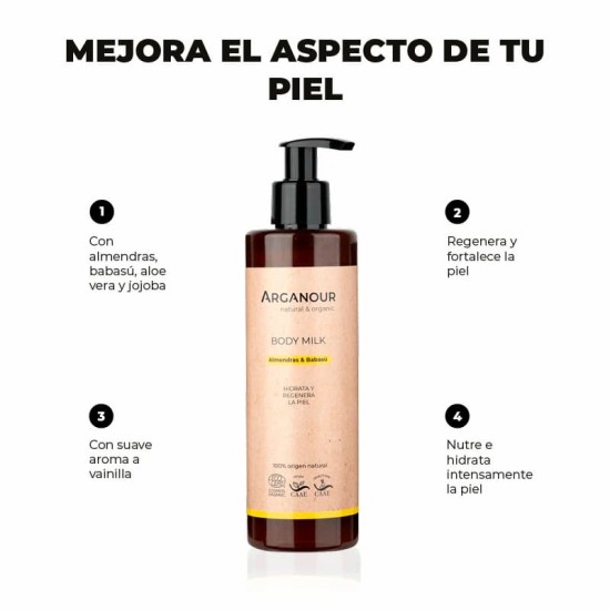 Arganour Body Milk 250ml 3