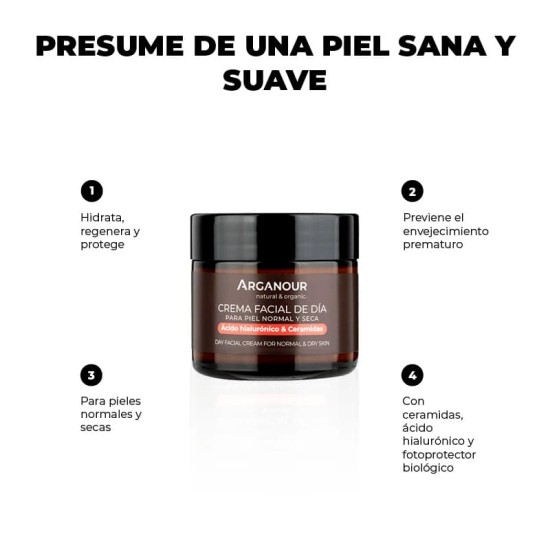 Arganour Crema de Día Antiedad Spf15  50Ml 1