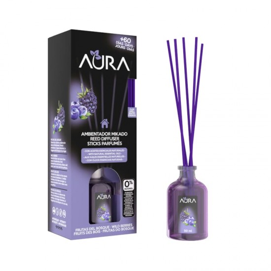 Aura Mikado Frutas del Bosque 50Ml 0