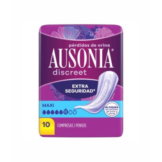Ausonia Discreet Maxi 10Uds 0