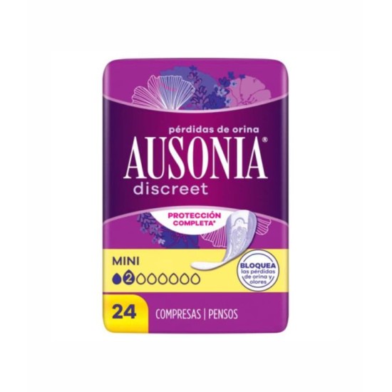 Ausonia Discreet Mini 24Uds 0