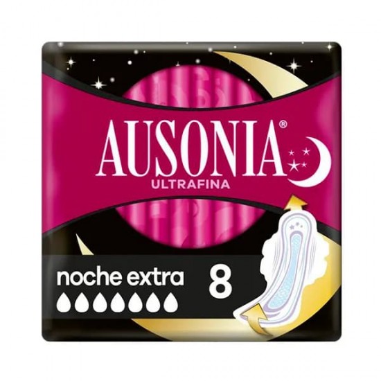 Ausonia Ultrafina Noche Extra 8UD 0