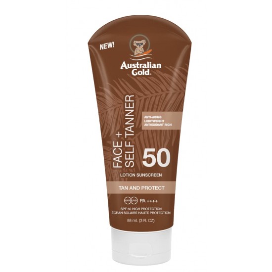 Australian Gold Spf 50 Face With Self Tanner 0