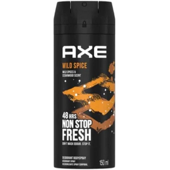 Axe Desodorante Spray 150 Ml Wild Spice Non Stop Fresh 0