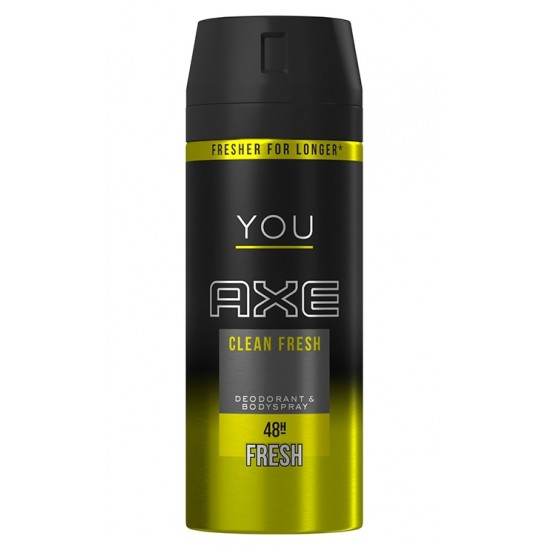 Axe Desodorante Spray 150 Ml You Clean Fresh 0