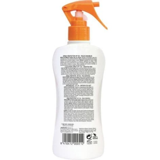 Babaria Aloe Pieles Sensibles Spray Protector SPF 50+ 200ml 1