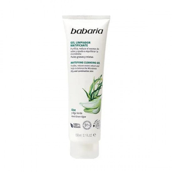 Babaria Gel Limpiador Matificante 150Ml 0