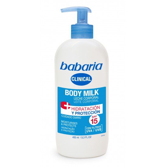 BABARIA LECHE CORPORAL CLINICAL 400ML 0