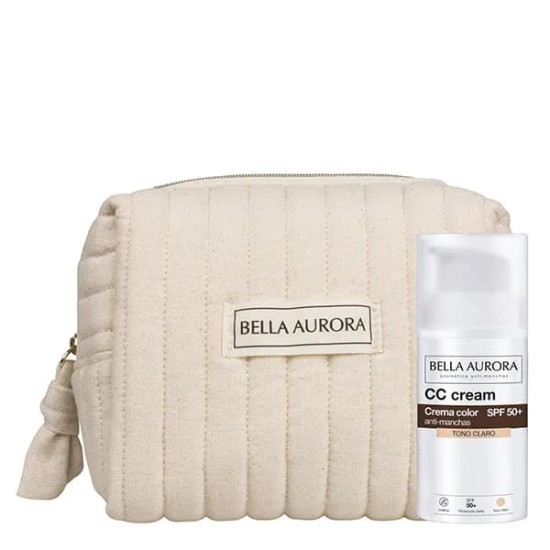 Bella Aurora CC Cream Claro Spf50+ 30ml + Neceser 1