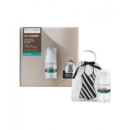 Bella Aurora Cc Cream Oil Free Spf50+ 30ml Pack 0