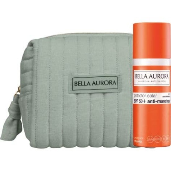 Bella Aurora Protector Solar Anti-Manchas SPF 50+ Piel Seca+Neceser 1