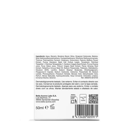 Bella Aurora Splendor 40 Crema Día Piel Mixta-Grasa 50Ml 1