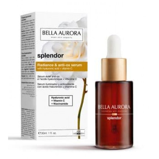 Bella Aurora Splendor Sérum iluminador antioxidante Radiance 30ml 0