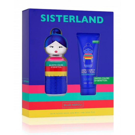 Colonia Benetton Sisterland Blue Neroli Estuche 0