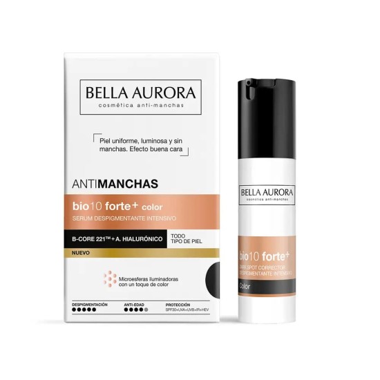 Bella Aurora Bio10 Forte+ Fluido Con Color Spf30  30Ml 1
