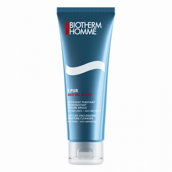 Biotherm Homme T-Pure Nettoyant 125Ml 0