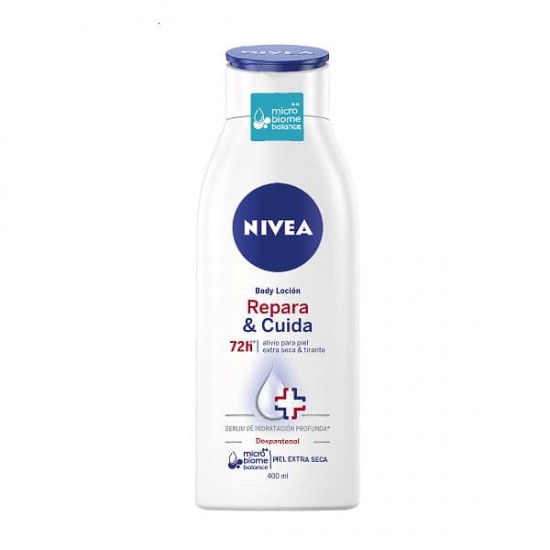 Body Milk Nivea Repara & Cuida Piel Extra Seca 400Ml 0