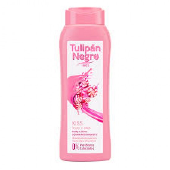 Body Milk Tulipán Negro Kiss Fresa y Nata 400ml 0