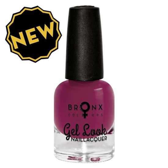 Bronx Nail Lacquer Gel Look 29 Purple Red 0