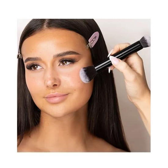 Brushworks Double Ended Powder And Buff Brush 2