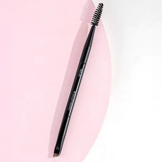Brushworks N22 Double Ended Brow Brush And Spoolie 1