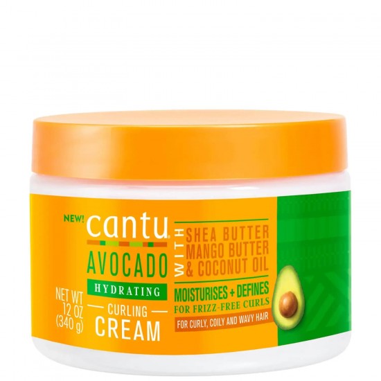 Cantu Avocado Hydrating Curling Cream 340gr 0