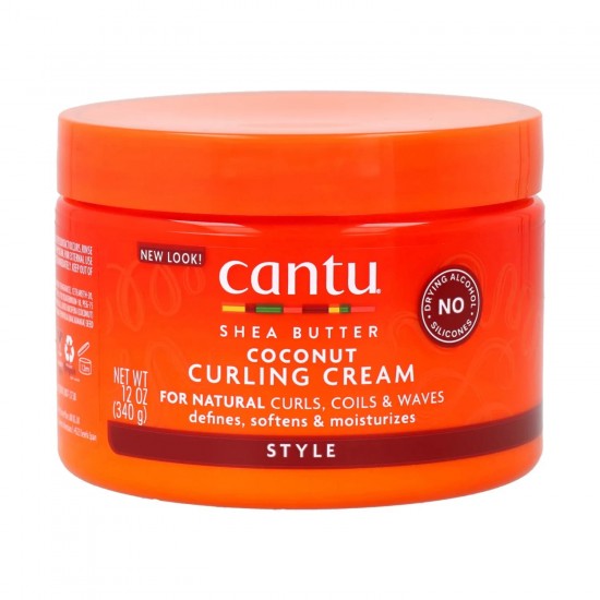 Cantu Natural Coconut Curling Cream 340 ml 0