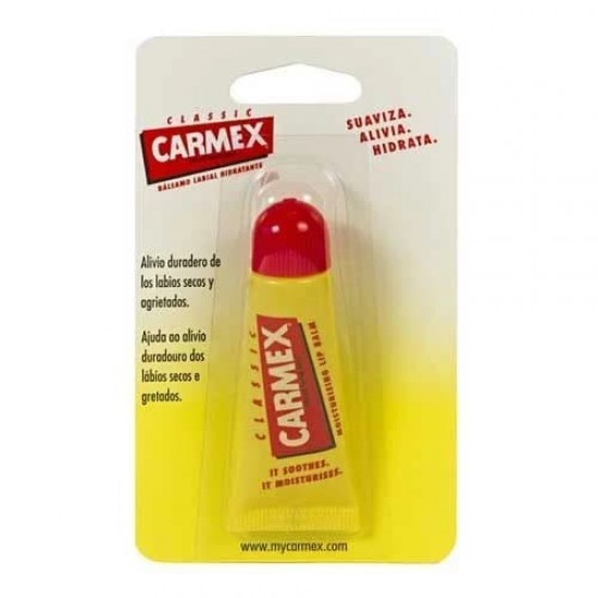 Carmex Bálsamo Labial Tubo Clásico 10g 0