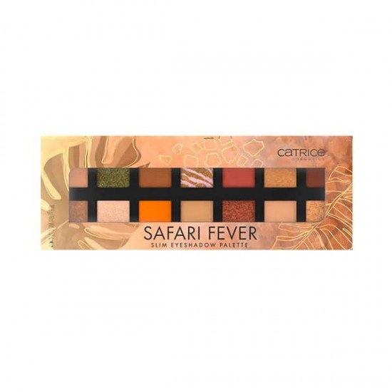 CATRICE Paleta de sombras de ojos Safari Fever Slim 010 0