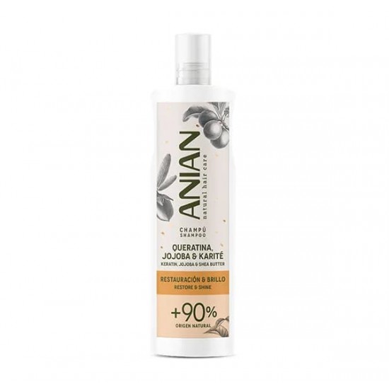 Champú Anian Queratina, Jojoba y Karité 400ml 0