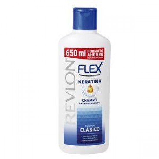 Champú Flex Keratina Cabello Normal 650Ml 0