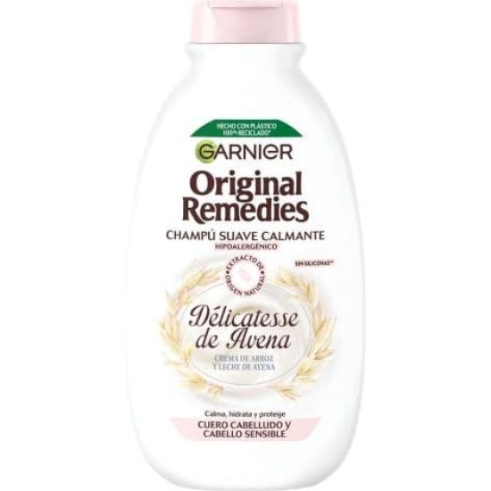 Champú Garnier Delicatesse De Avena 300 Ml 0