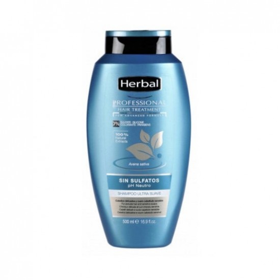 Champú Sin Sulfatos Herbal Professional Ph Neutro 500 Ml 0