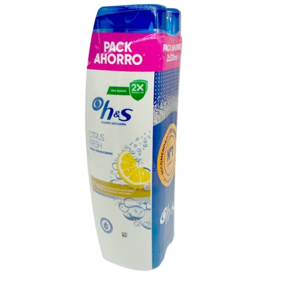 Champú H&S Citrus Pack 2x330Ml 0